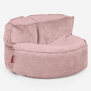 Canapé Pouf Chloe - Chenille Rose