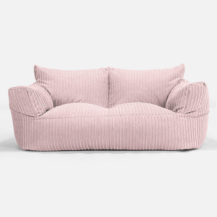 Joséphine Canapé Pouf - Côtelé Rose 01