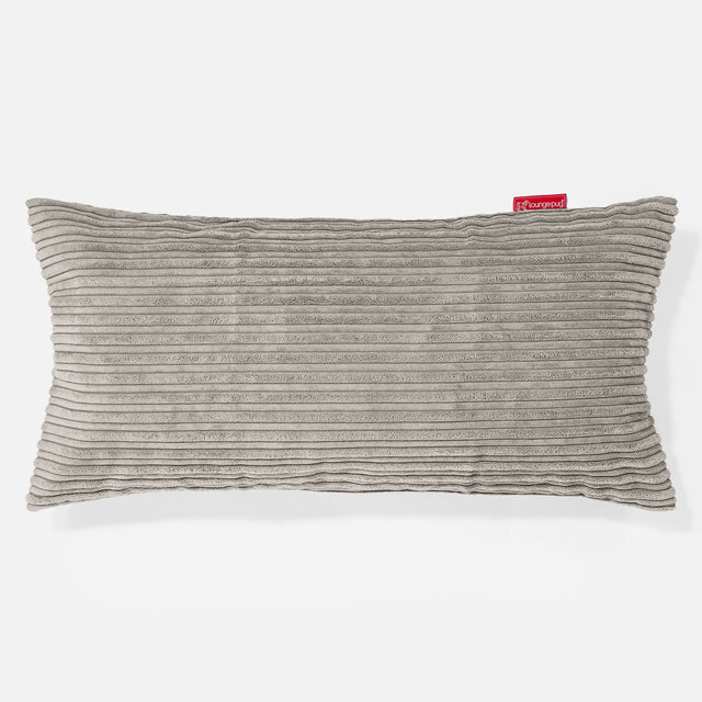 Coussin Géant 40 x 80cm - Côtelé Vison 01