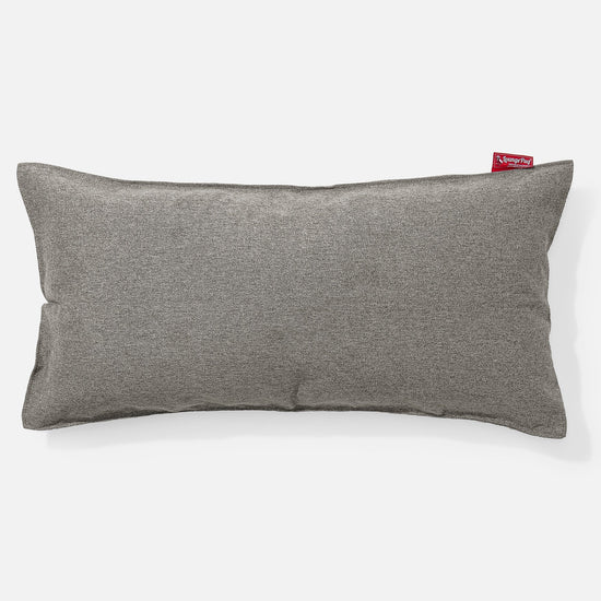 Coussin Géant 40 x 80cm - Interalli Laine Argent 01