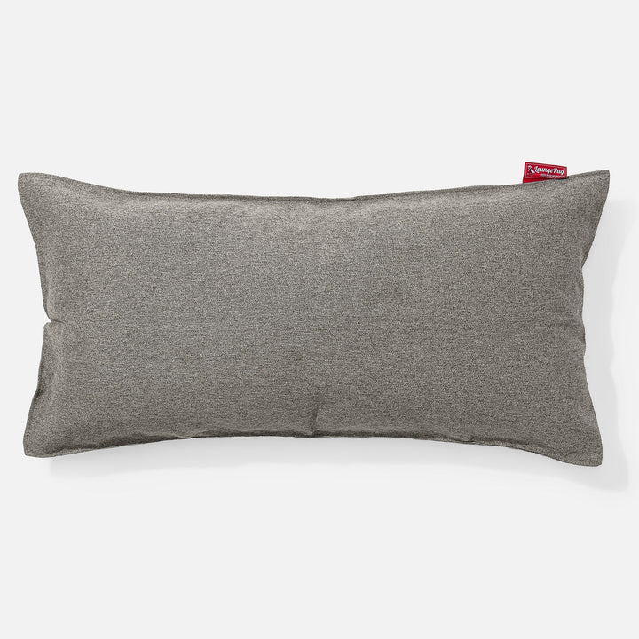Coussin Géant 40 x 80cm - Interalli Laine Argent 01