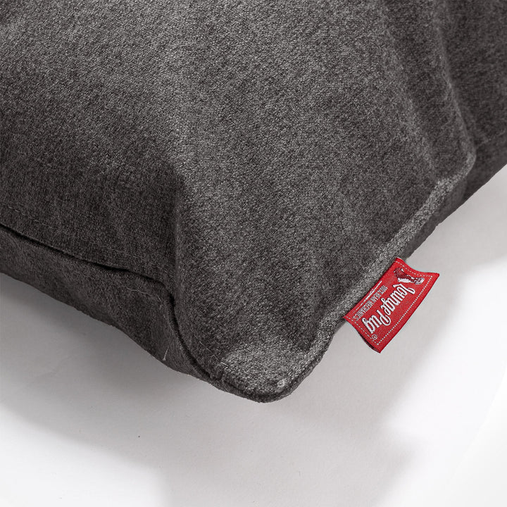 Coussin Géant 40 x 80cm - Interalli Laine Gris 02