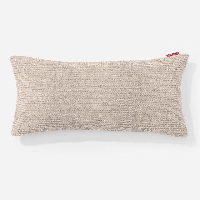 Coussin Géant 40 x 80cm - Pompon Crème 01