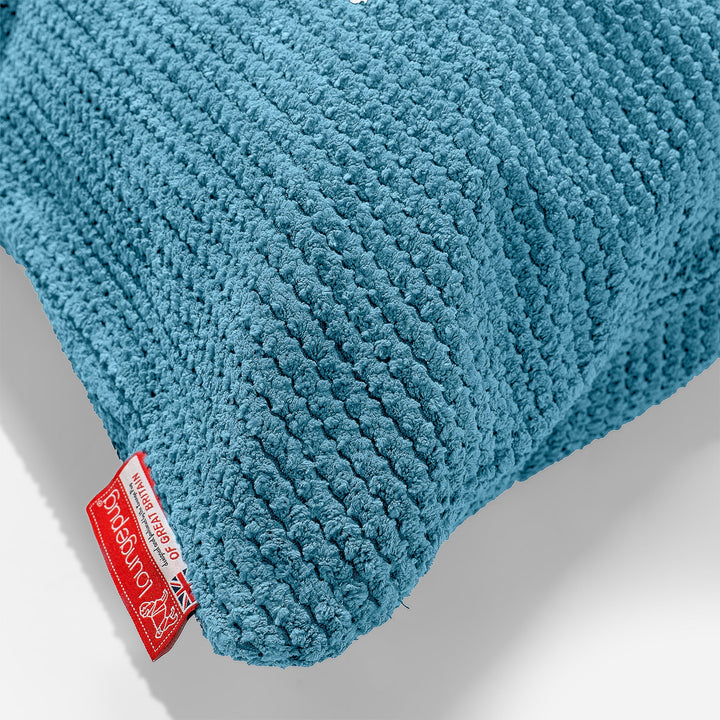 Coussin Géant 40 x 80cm - Pompon Mer Égée 02