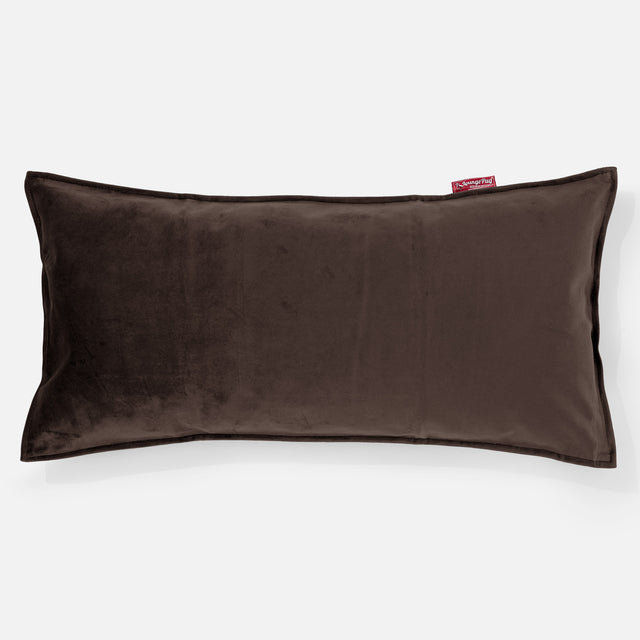 Coussin Géant 40 x 80cm - Velours Espresso 01