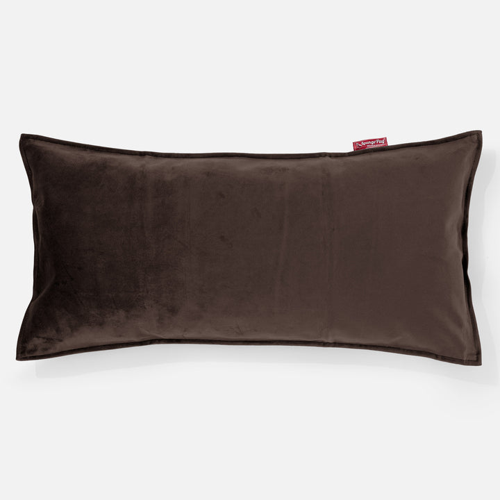 Coussin Géant 40 x 80cm - Velours Espresso 01