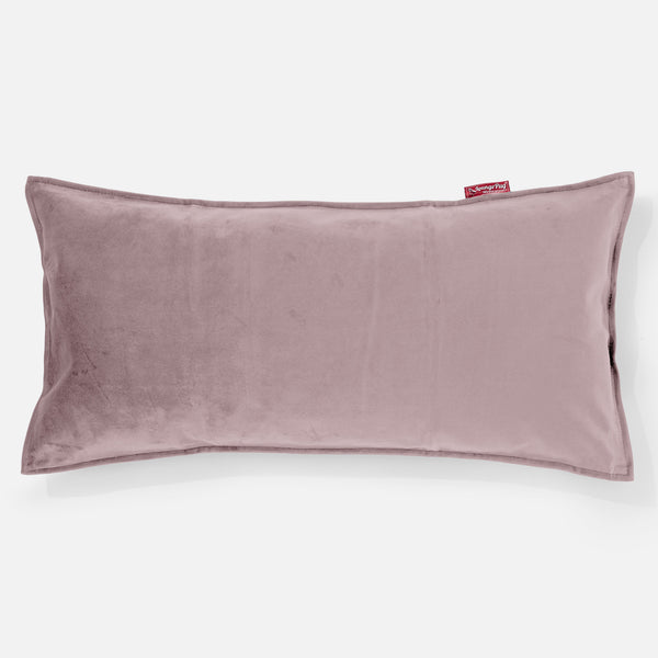 Coussin Géant 40 x 80cm - Velours Rose 01