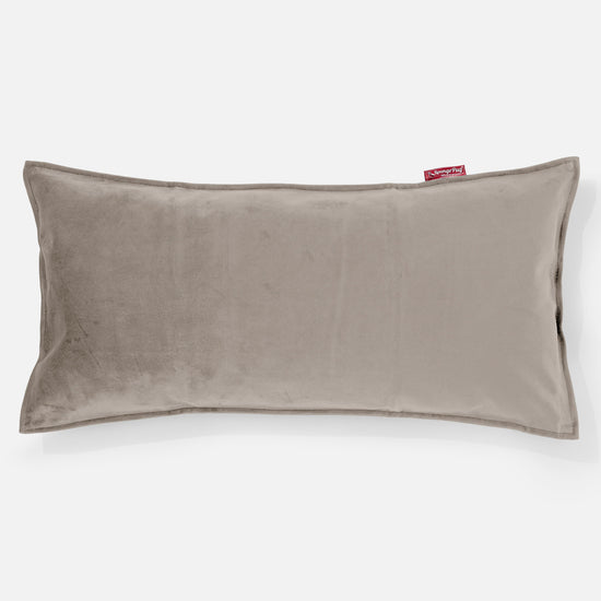 Coussin Géant 40 x 80cm - Velours Vison 01