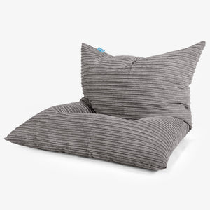 Gros Pouf Enfant 2-14 ans - Côtelé Anthracite