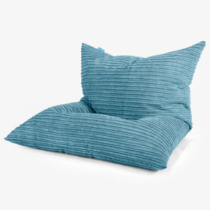 Gros Pouf Enfant 2-14 ans - Côtelé Mer Égée