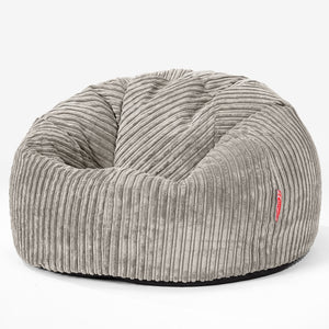 Pouf Poire Classique - Côtelé Vison