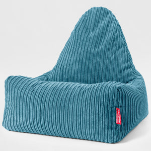 Pouf Relax Style Scandi - Côtelé Mer Égée