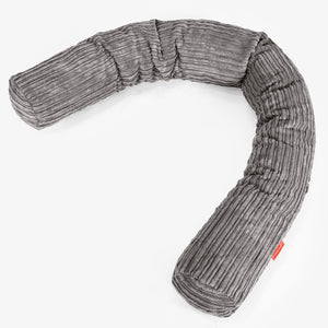 Traversin XXL - Côtelé Anthracite