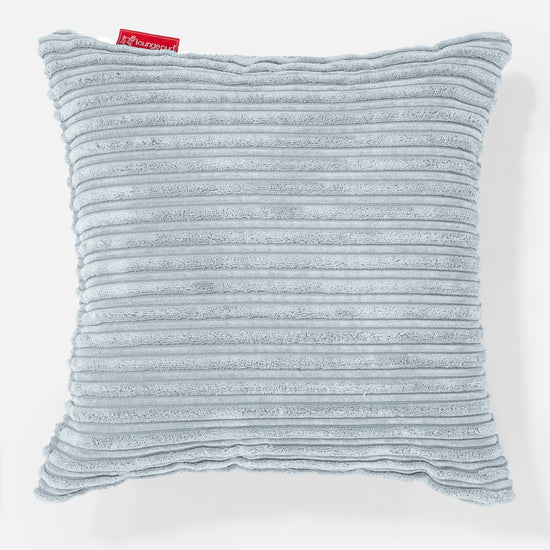 Coussin 47 x 47cm - Côtelé Bébé Bleu 01