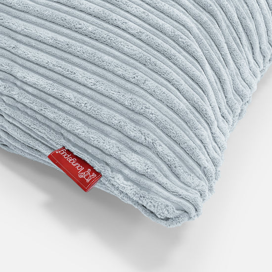 Coussin 47 x 47cm - Côtelé Bébé Bleu 03