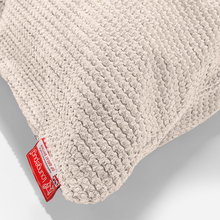Coussin 47 x 47cm - Pompon Crème 03