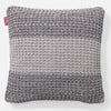 Coussin 47 x 47cm - 100% Coton Chester Gris 01