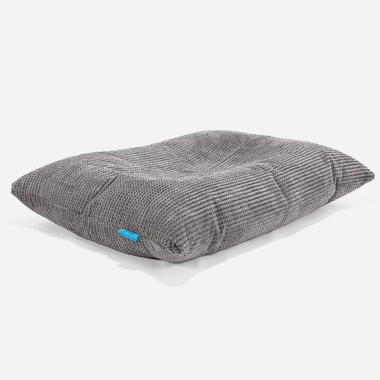 Coussin Pouf Enfant - Pompon Anthracite 02