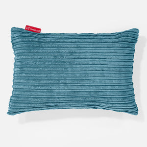 Housse de Coussin Rectangulaire 35 x 50cm - Côtelé Mer Égée