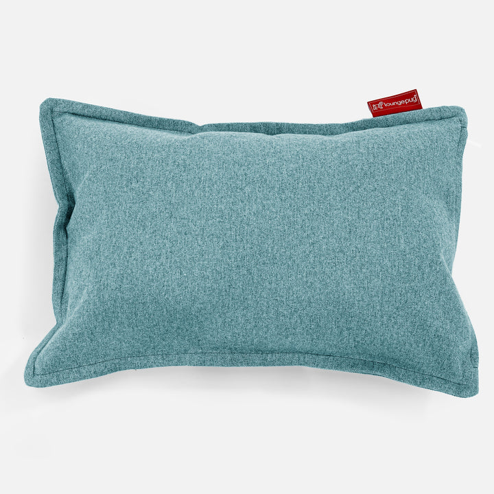 Coussin Rectangulaire 35 x 50cm - Interalli Laine Aqua 01