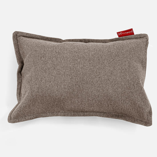 Coussin Rectangulaire 35 x 50cm - Interalli Laine Biscuit 01