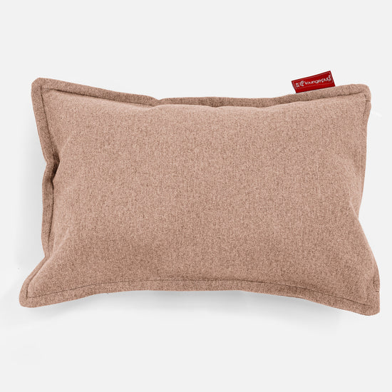 Coussin Rectangulaire 35 x 50cm - Interalli Laine Sable 01