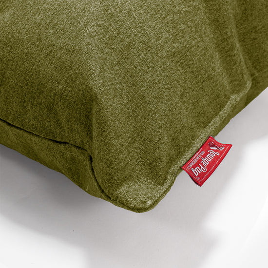 Coussin Rectangulaire 35 x 50cm - Interalli Laine Vert Acide 02
