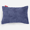 Coussin Rectangulaire 35 x 50cm - Pompon Violet 01