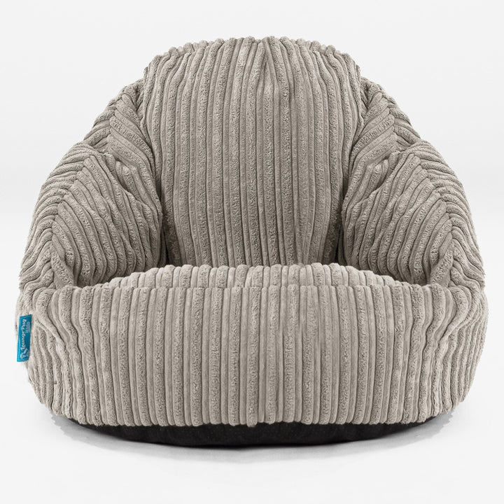 Pouf Chaise Bubble pour Enfants 1-3 ans - Côtelé Vison 01