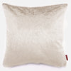 Grand Coussin 70 x 70cm - Fausse Fourrure Lapin Blanc 01