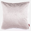 Grand Coussin 70 x 70cm - Fausse Fourrure Lapin Rose Pastel 01
