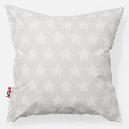 Grand Coussin 70 x 70cm - Imprimé Gris étoile 01