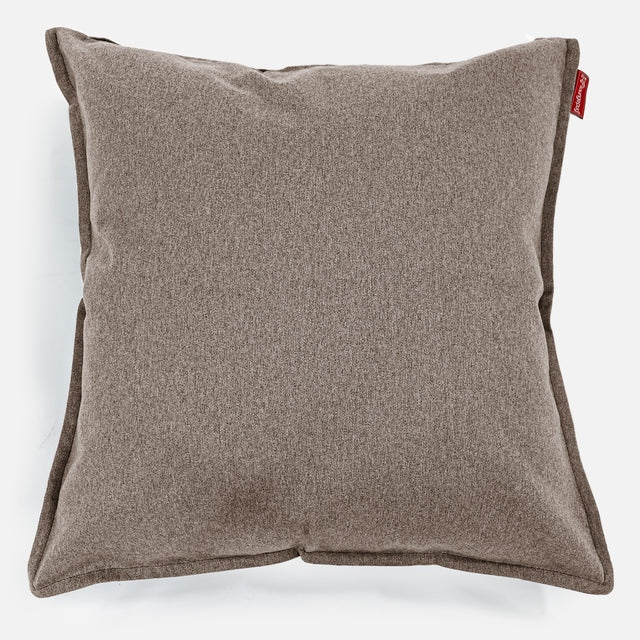 Grand Coussin 70 x 70cm - Interalli Laine Biscuit 01