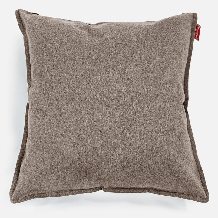 Grand Coussin 70 x 70cm - Interalli Laine Biscuit 01