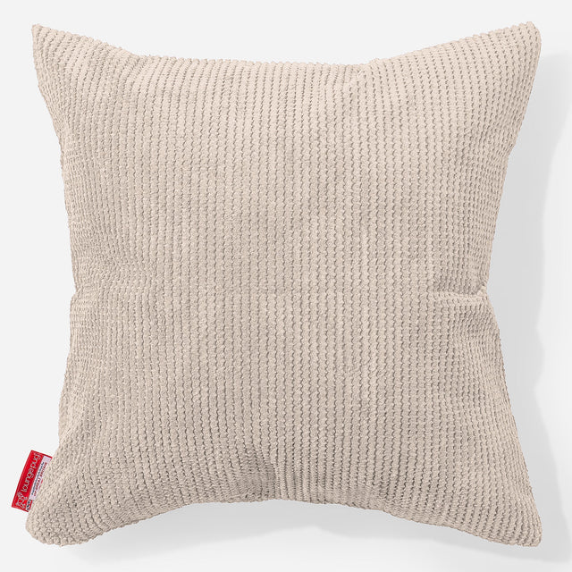 Grand Coussin 70 x 70cm - Pompon Crème 01