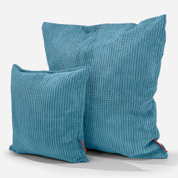 Grand Coussin 70 x 70cm - Pompon Mer Égée 02
