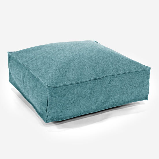 Grand Coussin de Sol - Interalli Laine Aqua 01