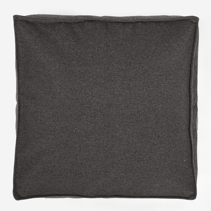 Grand Coussin de Sol - Interalli Laine Gris 03