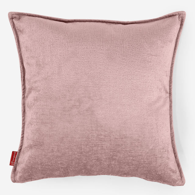 Grand Housse de Coussin 70 x 70cm - Chenille Rose 01