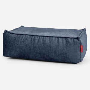 Gros Repose Pied - Chenille Bleu Marine