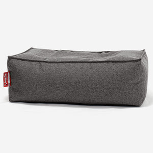 CloudSac 100 Repose-pieds à Mémoire de Forme - Interalli Laine Gris