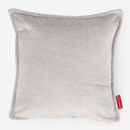 Housse de Coussin 47 x 47cm - Chenille Crème 01