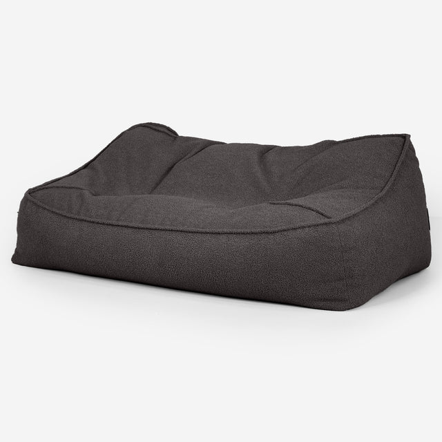 Le Canapé Pouf Doudou - Bouclé Anthracite_03