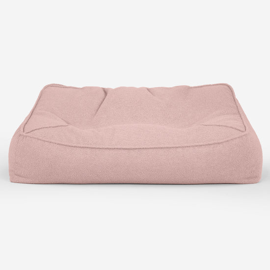Le Canapé Pouf Doudou - Bouclé Rose_01