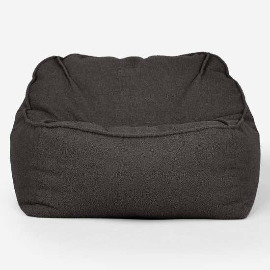 Le Pouf Doudou - Bouclé Anthracite_01