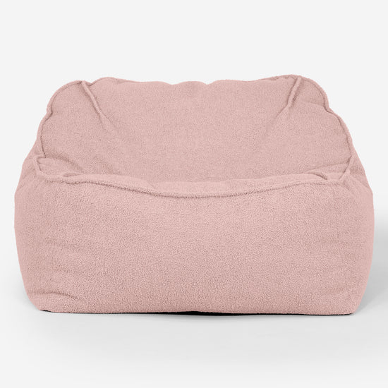 Le Pouf Doudou - Bouclé Rose_01