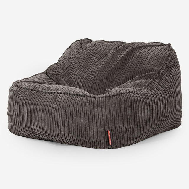 Le Pouf Doudou - Côtelé Anthracite 03
