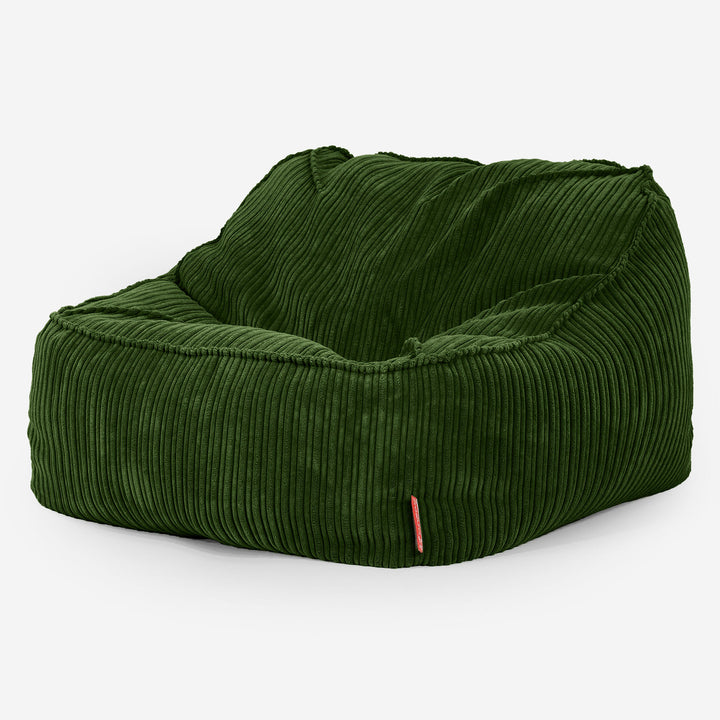 Le Pouf Doudou - Côtelé Vert Forêt 03