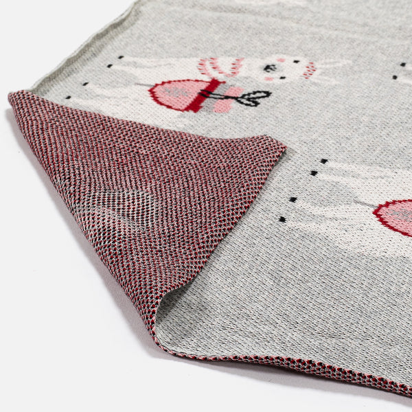 Couverture / Plaid Enfant - 100% Coton Lama 03
