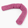 Traversin XXL - Pompon Rose 01